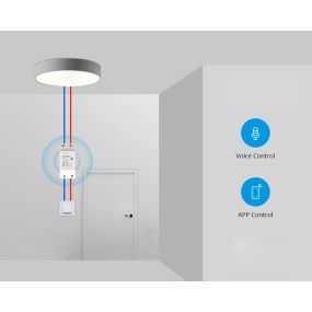 Elmark - Wi-Fi smart switch - maak elk apparaat slim - 2200W max. - wit
