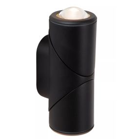 Lucide Erin - buiten wandlamp - 6 x 8 x 19 cm - 2 x 5W LED incl. - IP65 - zwart
