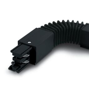 ONE Light Square Track Accessories - flexibele hoek - 16A - zwart
