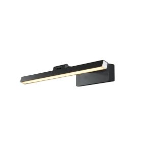 Searchlight Corfu Picture Light - wandverlichting - 40 x 9 cm - 6W LED incl. - zwart