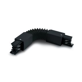 ONE Light Square Track Accessories - flexibele hoek - 16A - zwart