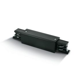 ONE Light Square Track Accessories - tussenvoeding - 3-fase railsysteem - 16A - zwart