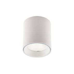 Maxlight Tub - plafondverlichting - Ø 6 x 6,5 cm - 7W LED incl. - wit