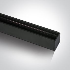 ONE Light magnetisch railsysteem MINI - opbouwprofiel - 1 meter - 3 x 2,7 cm - DALI dimbaar - zwart