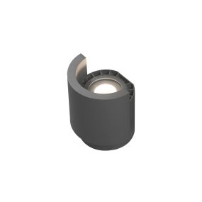 Faro Noboru - projectie lamp - Ø 15 x 17,7 cm - 16W LED incl. - IP65 - donkergrijs