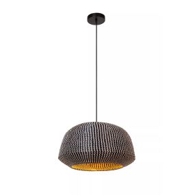Lucide Maduka - hanglamp - Ø 47 x 127,5 cm - zwart