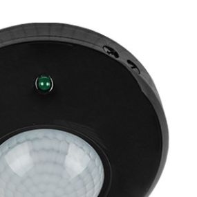 Elmark ST07 - infrarood sensor - Ø 11,5 cm - zwart