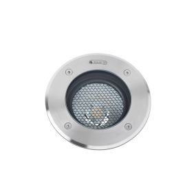 Faro Geiser Orientable - ronde grondspot voor buiten - Ø 130 mm, Ø 116 mm inbouwmaat - IP67 - satijn inox