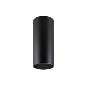 VK Lighting Koroidia - opbouwspot - Ø 5,6 x 13,5 cm - zwart