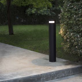 Faro Bast - tuinpaal - Ø 16 x 95 cm - 25W LED incl. - IP65 - donkergrijs