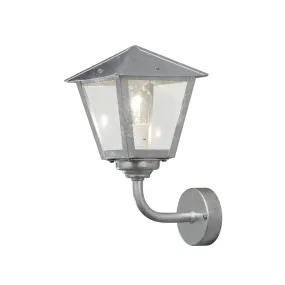 Konstsmide Benu - buiten wandlamp - 21 x 25 x 39 cm - IP23 - gegalvaniseerd staal