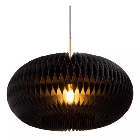 Lucide Armoni - hanglamp - Ø 52 x 180 cm - zwart