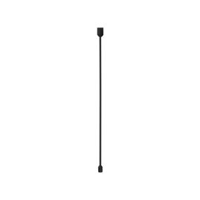 Nova Luce Zed - buis magnetisch railsysteem - Ø 2 x 70 cm - zandzwart