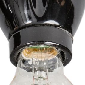 ETH Vintage Straight - plafondlamp - 6,3 x 7,5 cm - zwart