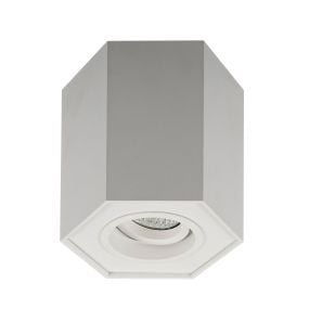 Zuma Line Polygon CL R - opbouwspot 1L - 12 x 12 cm - wit