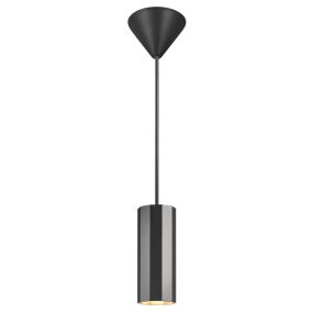 Nordlux Alanis - hanglamp - Ø 6 x 215 cm - zwart