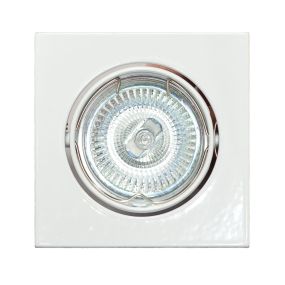 ETH Dublin III - inbouwspot - 80 x 80 mm, Ø 74 mm inbouwmaat - wit
