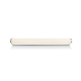 ONE Light Mirror LED Round - spiegellamp - 90 x 6,5 x 5,3 cm - 20W LED incl. - IP44 - chroom - warm witte lichtkleur