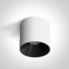ONE Light Wall & Ceiling LED - opbouwspot 1L - Ø 10 x 10 cm - 18W LED incl. - wit