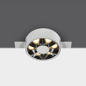 ONE Light Trimless Mirror Range - inbouwspot - Ø 78 mm, Ø 78 mm inbouwmaat - 6W LED incl. - wit