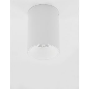 Nova Luce Nido - opbouwspot 1L - Ø 9,6 x 14 cm - zandwit