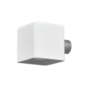 Konstsmide Amalfi - buiten wandlamp - 10 x 13 x 10 cm - 3W LED incl. - IP54 - wit