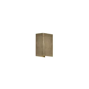 Konstsmide Cremona - buiten wandlamp met 2 regelbare lichtbundels - 8 x 11 x 17 cm - 6W LED incl. - IP54 - messing