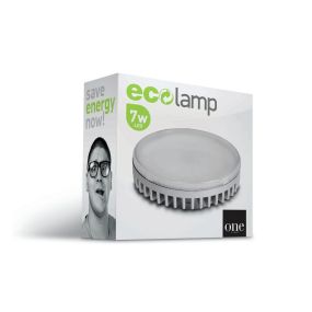 ONE Light LED lamp - Ø 7,5 x 2,9 cm - GX53 - 7W - niet-dimbaar - 3000K