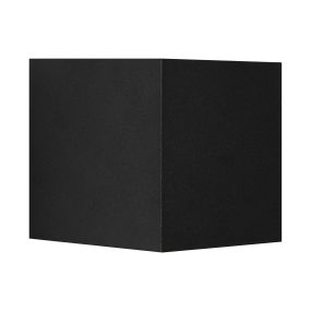 Nordlux Milda Kubi - buiten wandverlichting met 2 regelbare lichtbundels - 10,3 x 10 x 10 cm - 4,9W LED incl. - IP44 - zwart