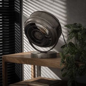 Vico Beam - tafellamp - 29 x 20 x 33 cm - oud zilver