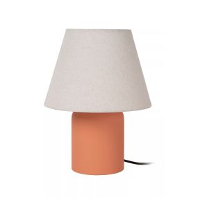 Lucide Macia - tafellamp - Ø 20 x 27 cm - terracotta