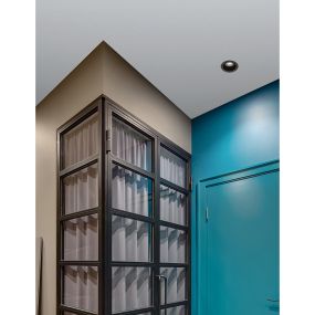 Nova Luce Carpo - inbouwspot - Ø 100 mm, Ø 90 mm inbouwmaat - 10W LED incl. - zwart