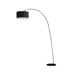 Faro Papua - staanlamp - 200 cm - mat zwart