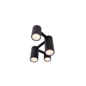 Maxlight Laxer - plafondlamp - 62 x 33 cm - zwart