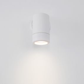 Nova Luce Limbio - buiten wandverlichting - 6 x 8,5 x 12 cm - IP44 - wit
