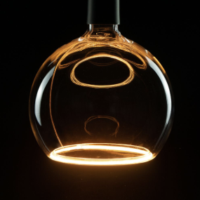 Segula LED lamp - Floating Globe - Ø 20 x 23,5 cm - E27 - 5W dimbaar - 2200K - transparant