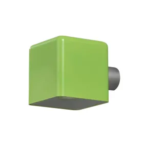 Konstsmide Amalfi - buiten wandlamp - 10 x 13 x 10 cm - 3W LED incl. - IP54 - groen
