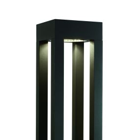 ONE Light Cage Light - tuinpaal - 16 x 16 x 60 cm - 22W LED incl. - IP65 - antraciet - witte lichtkleur