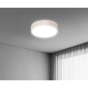 Century Italia Blanca Luxe - plafondlamp - Ø 30 x 7 cm - 17W LED incl. - champagne