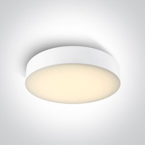ONE Light IP65 CCT V - plafondlamp - Ø 32 x 6,2 cm - 20W LED incl. - IP65 - wit