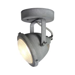 Brilliant Carmen - opbouwspot 1L - 11 x 17 x 11,5 cm - 4W LED incl. - betongrijs