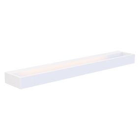 Maxlight Flink - wandlamp - 60 x 10 x 4 cm - 18W LED incl. - IP44 - wit