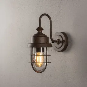 Konstsmide Cerignola - buiten wandlamp - 14 x 31 x 21,5 cm - IP44 - brons