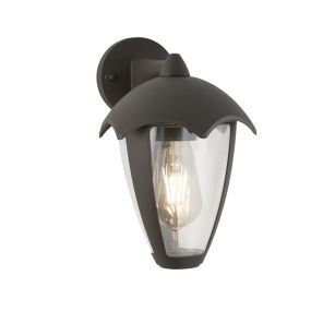 Searchlight Bluebell - buiten wandlamp - 18 x 26 cm - IP44 - antraciet