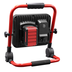 Century Italia Rework - draagbare verstraler - 33,5 x 20 x 37,5 cm - 70W dimbare LED incl. - IP65 - zwart en rood