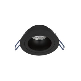 Nova Luce Take - inbouwspot - Ø 92 mm, Ø 76 mm inbouwmaat  - zandzwart
