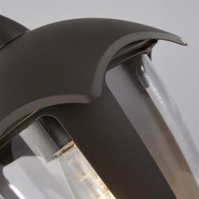 Searchlight Bluebell - buiten wandlamp - 18 x 26 cm - IP44 - antraciet