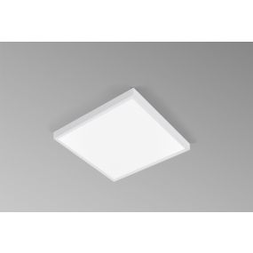 Century Italia P-Quadro Advance - plafondlamp - 59,5 x 59,5 x 1 cm - 40W LED incl. - IP40 - wit
