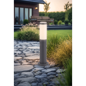 Century Italia Bamboo - tuinpaal - Ø7,6 x 45 cm - IP54 - antraciet