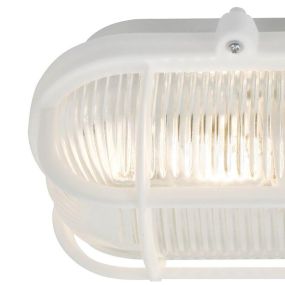 Nordlux Skot - buiten wandverlichting - 18 x 10 x 11 cm - IP44 - wit